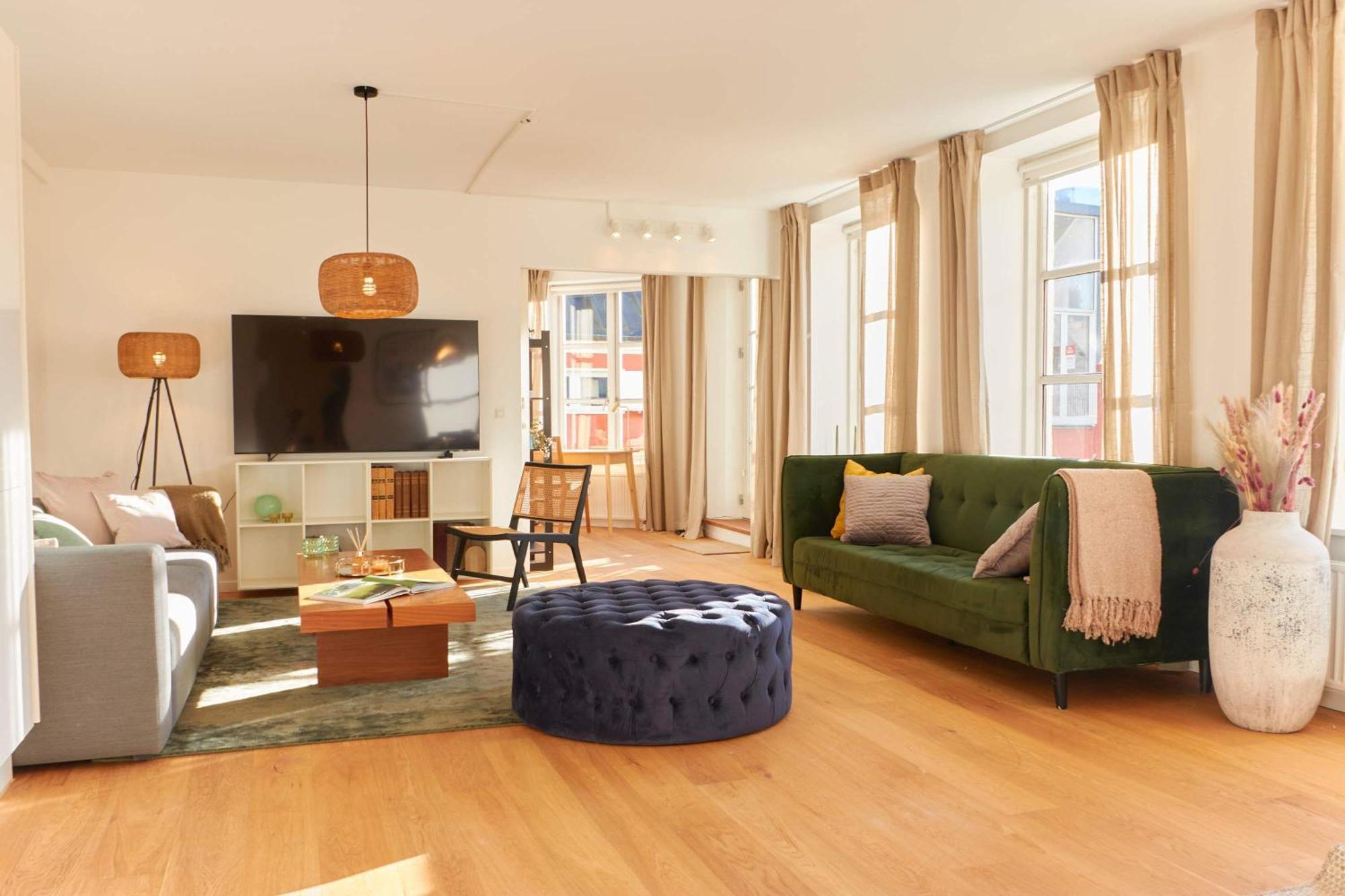 Apartamento Stunning 2 Bedroom On Nyhavn With Private Balcony Copenhague